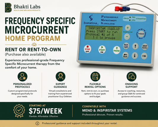 Frequency Specific Microcurrent Home Program Bhakti Labs
