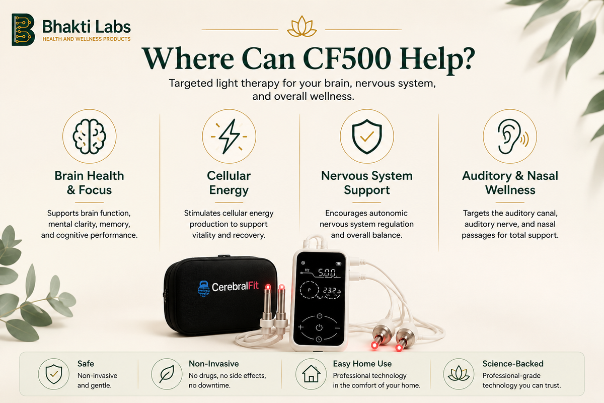 CF500 Red Light Therapy Device Bhakti Labs