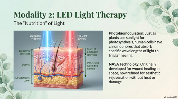 75 min. Microcurrent & Red Light Facial
